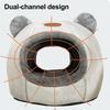 Cute Cat Cave Bed Cozy Pet Bed with Bear Ears Non-Slip Bottom Winter Cat Nest with Removable Washable Cushion for Indoor Cats Puppies