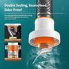 1PC Sink Drain Seal Cap, ABS Anti-Odor Plug for  Kitchen Waste Pipe with Backflow Prevention (Easy Install)
