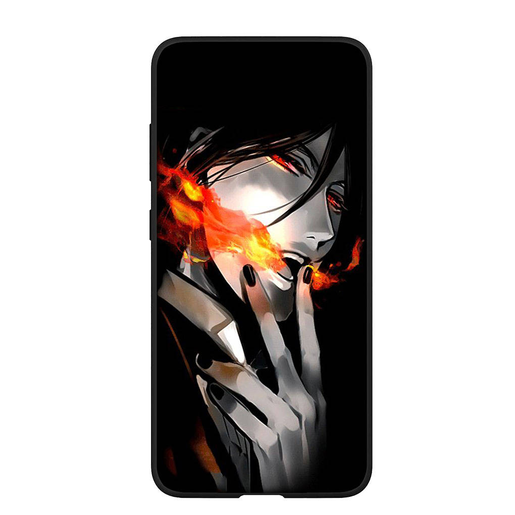 Phone Case for Samsung Galaxy S25 S24 S23 iPhone 16 15 Xiaomi Redmi Note 14 13 12 16E X 8 11 Pro Max OPPO Moto Huawei A05 A16 Anime Black Butler Cover