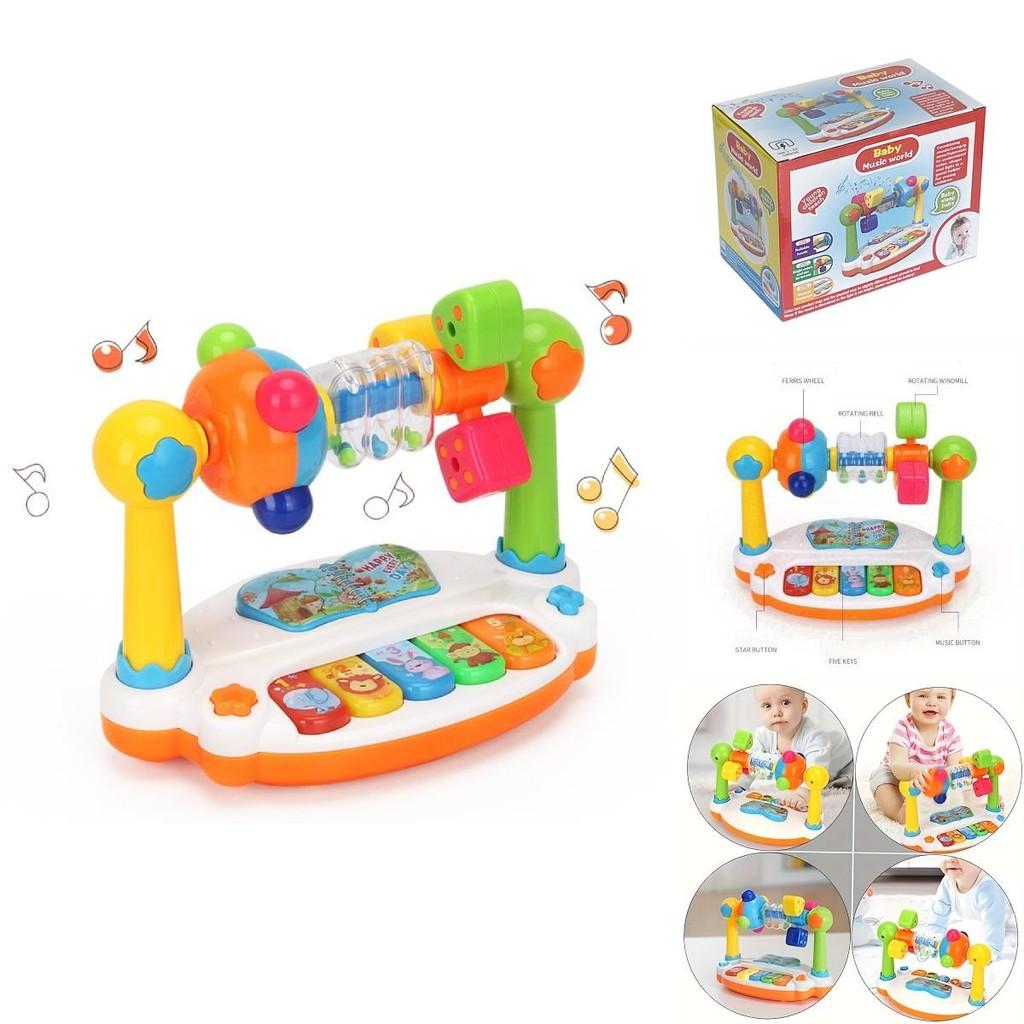Baby Music Kingdom Electronic Piano Toy With Lights For Early Learning And Development