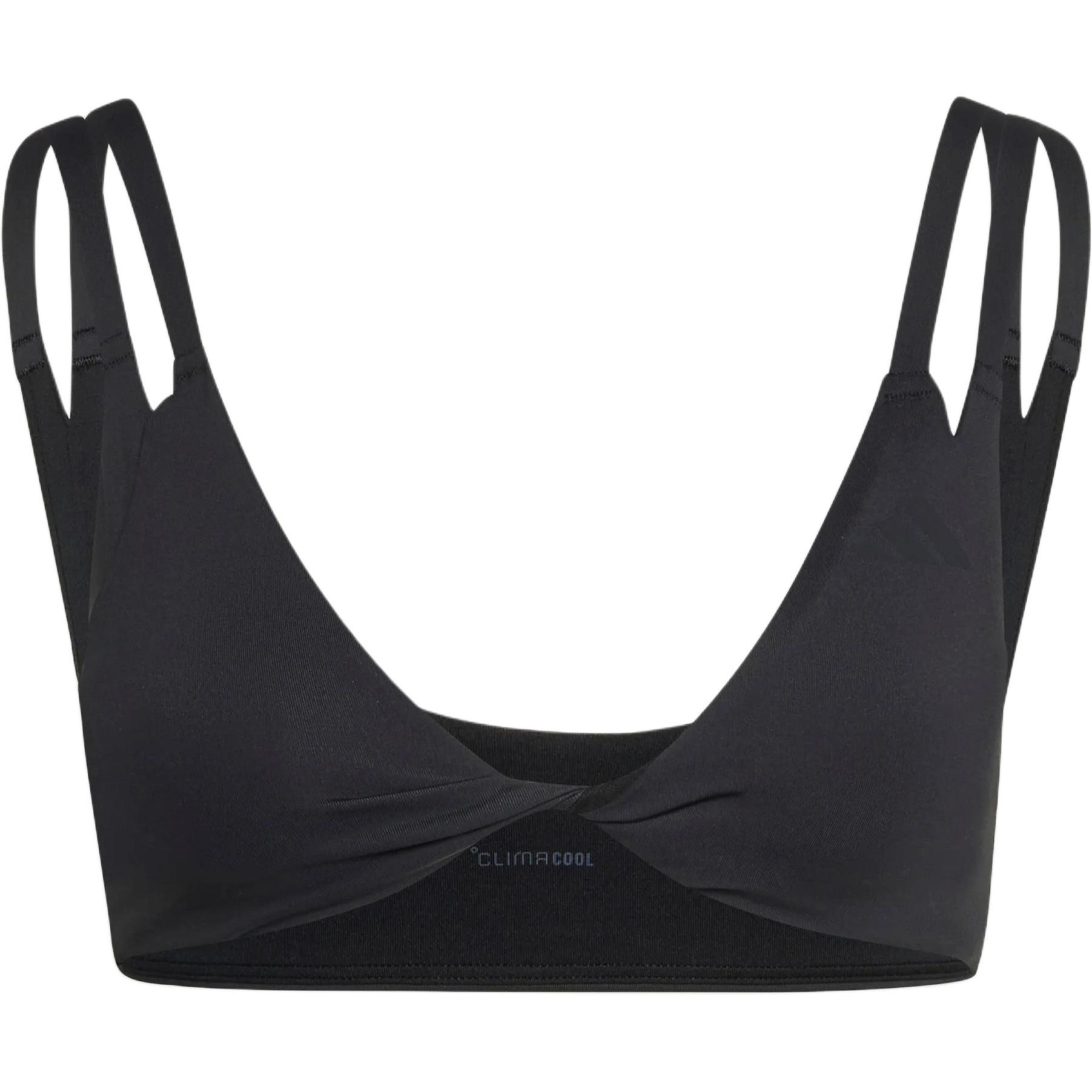 Adidas Optime Workout Twist Reversible Bra Quick-Dry Low-Intensity Removable Padding Sports Yoga Bra Women Underwear KV1873 M