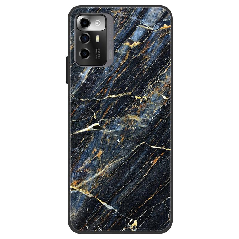 Etui na ZTE Blade A72 5G Marmurkowe Silikonowe Miękkie Odporne na Wstrząsy TPU Tylna Pokrywa dla ZTE A72 5G A 72 Etui 7540N Funda Shockproof Coque
