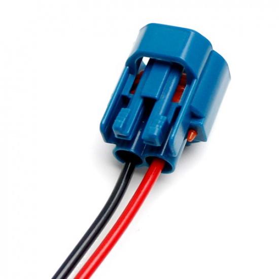 Pair 2-Pin Female Multi-Purpose Wire Connector W/ Leads Pigtails For GM Vehicles