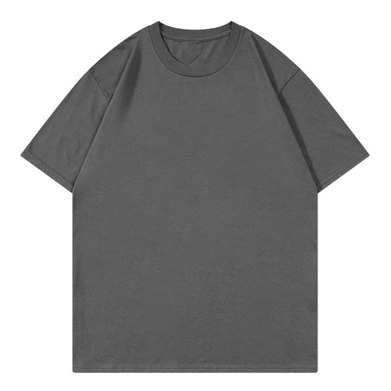 High Quality Organic Pure Cotton Men's T-shirt Summer Pure Cotton Unisex Casual Fashion T-shirt Men Tops Tee