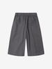LUVM High-Rised Bermuda Pants_Melange Gray