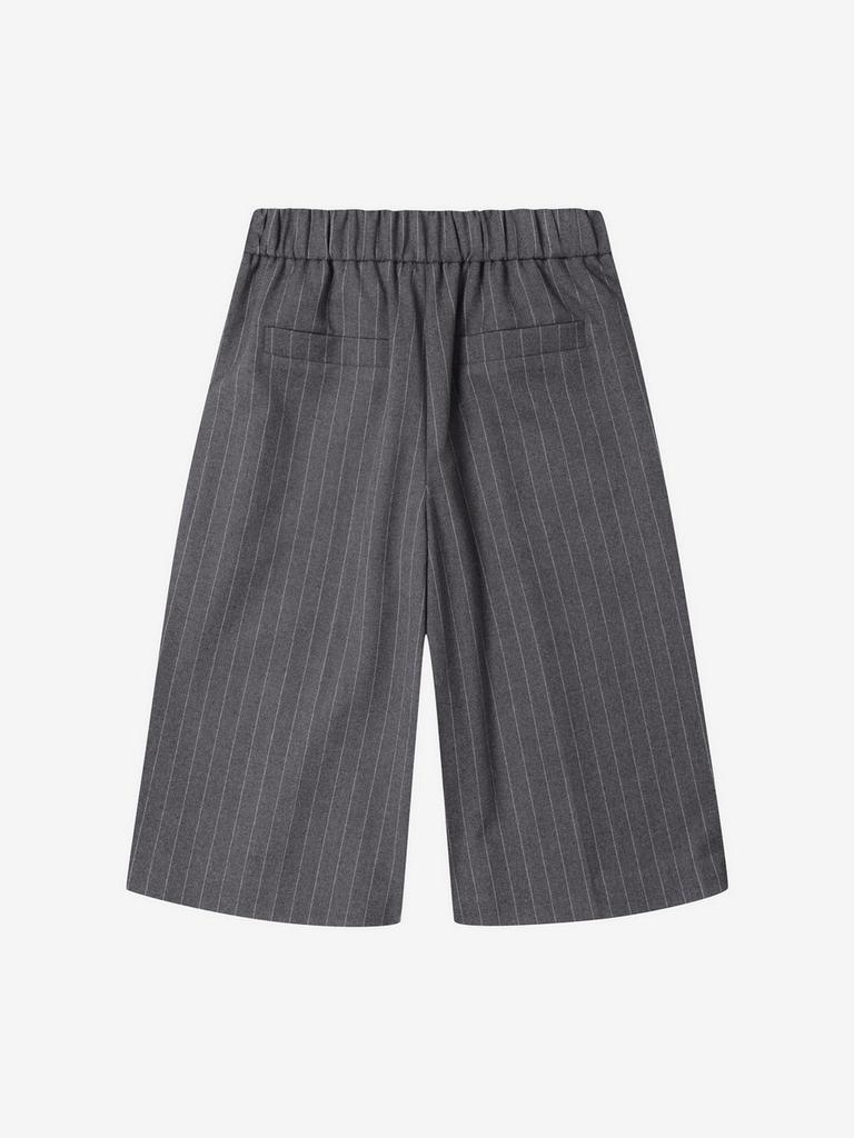 LUVM High-Rised Bermuda Pants_Melange Gray