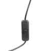 2 Pin Bare Wire USB Power Cord 22AWG Tinned Tip with Switches 5V/1A Support Cable Power Line Plastic Texture for Repair