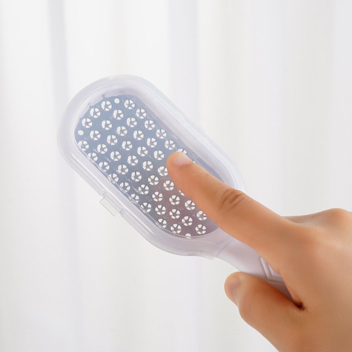 

Foot Repair Tools: Ergonomic Curved Handle, Thick and Thin Dual Sand Stainless Steel Surface, Exfoliating, SPA Foot Repair and Nail Care 1PCS