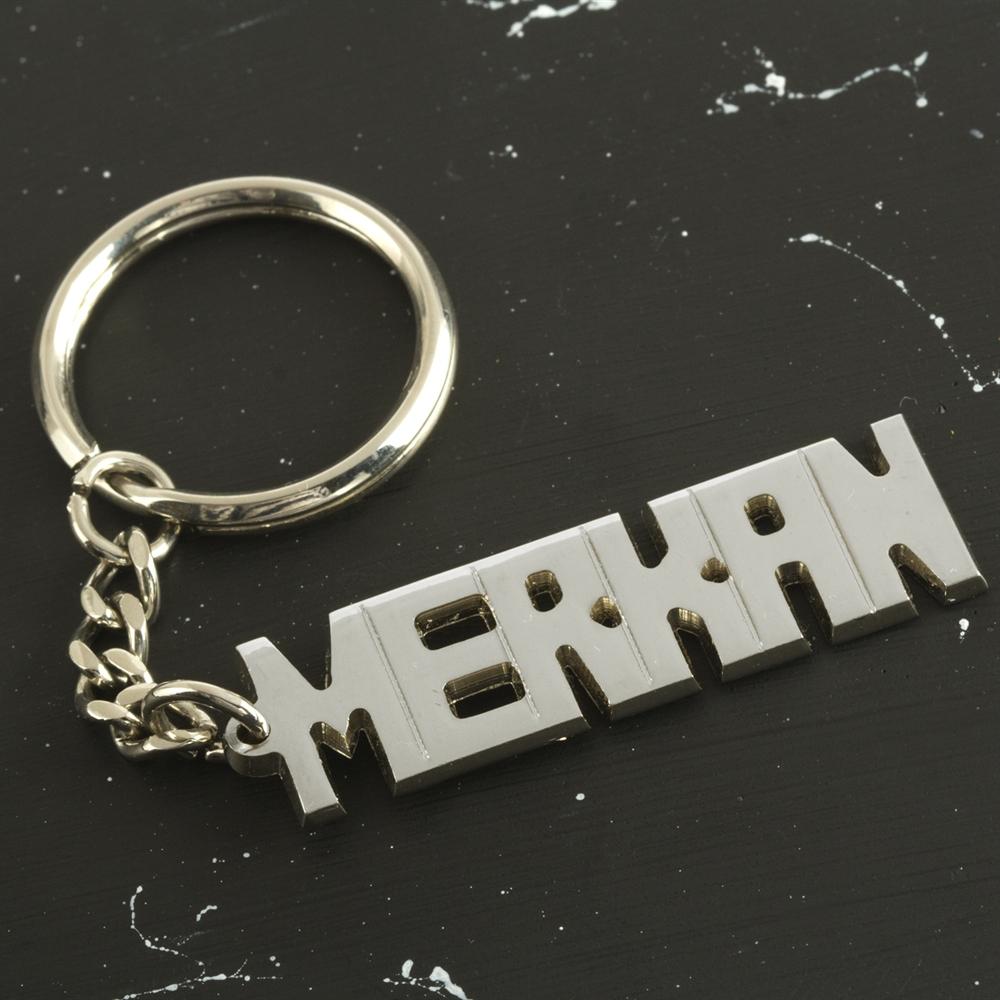 

Брелок с именем Меркан