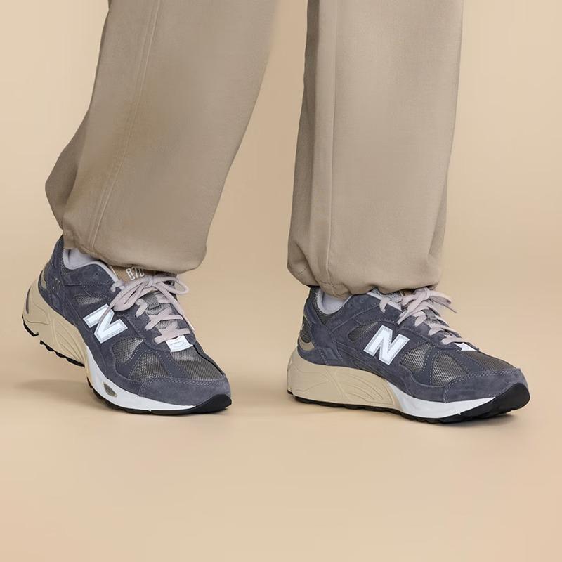 NEW BALANCE Men's and Women's Retro Stylish and Comfortable Spring Casual Sports Shoes with Breathable Design - CM878MG1
