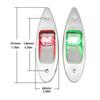 ZMFJH Green+Red LED Boat Side Light Waterproof Navigation Light Corrosion Resistant Signal Sailing Lamp For Marine Boat Yacht