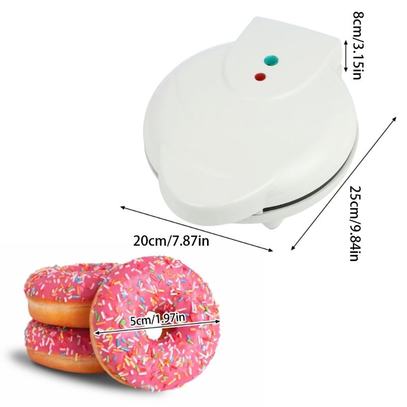 Mini Doughnuts Maker Machine for Kids Electric Nonstick Surfaces Bakes Mini Doughnuts for Breakfast Snacks Desserts Family