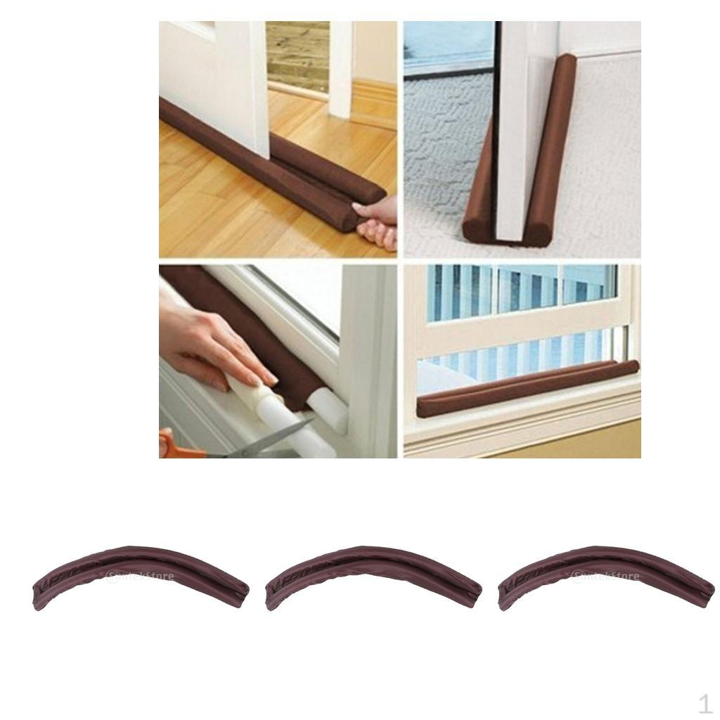 

3 Pieces Simple Design Under Door Dustproof Easy To Install
