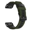 For Garmin Fenix 5X/Fenix 5X Plus/Fenix 3/Fenix 3 HR Watch Band Canvas Jean+Genuine Leather Sports Watch Strap