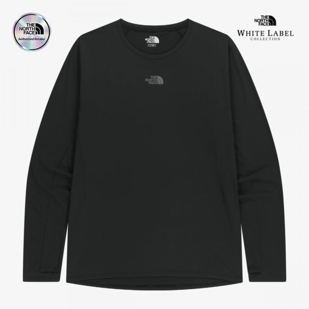 The North Face Step Up Long Sleeve Round Tee Black Nt7tr55j 90