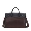 Crazy Horse Leather Men's Bag Retro Briefcase Business Men's Handbag Horizontal One-shoulder Diagonal Computer Bag