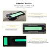 Velcro Glow In Dark Identification Tag Luminous Mounting Buckle Backpack Patch for Hiking Travel Luggage