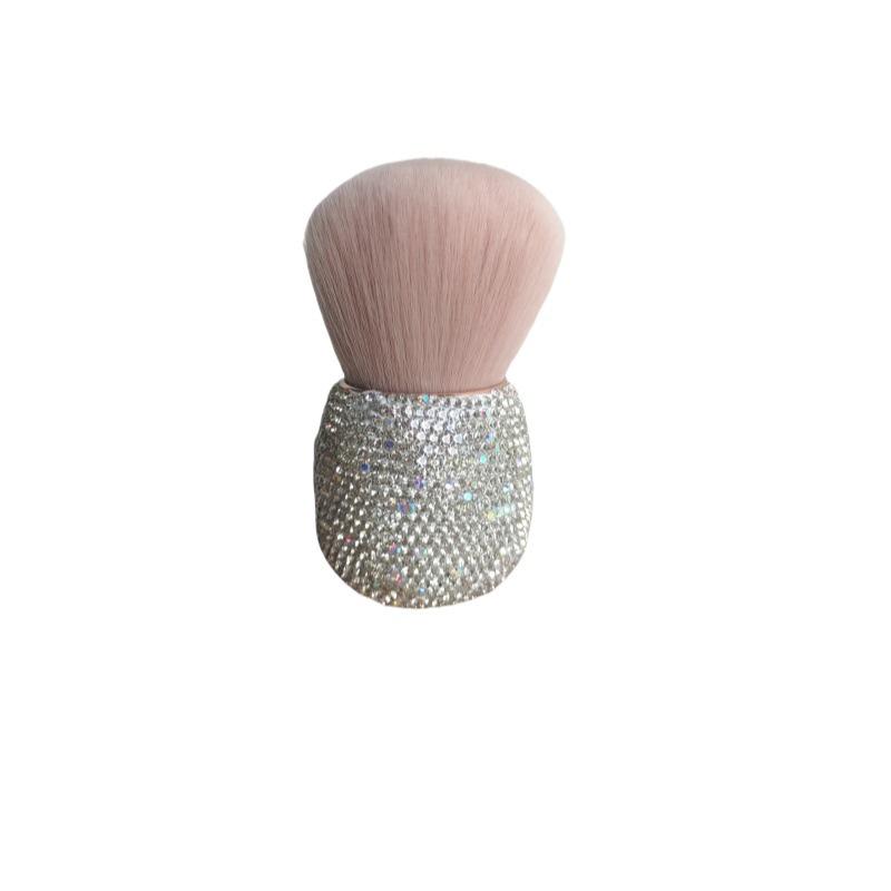 Rhinestone Multifunctional Soft Loose Powder & Nail Art Cleaning Brush