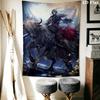 Elden Ring Land Wall Hanging Printed Fabric Blanket Decorative Tapestries for Bedroom Living Room Home Decor