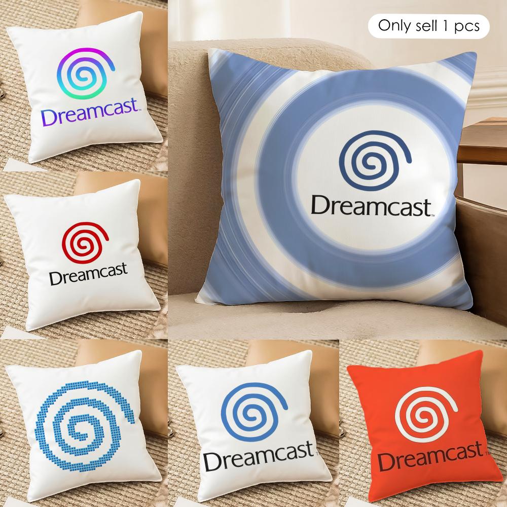 cool Brand DDreamcast Cushion Cover Soft Plush Fabric DoubleSided Printed Cushion Covers for All Seasons Modern HomeDecor Gift