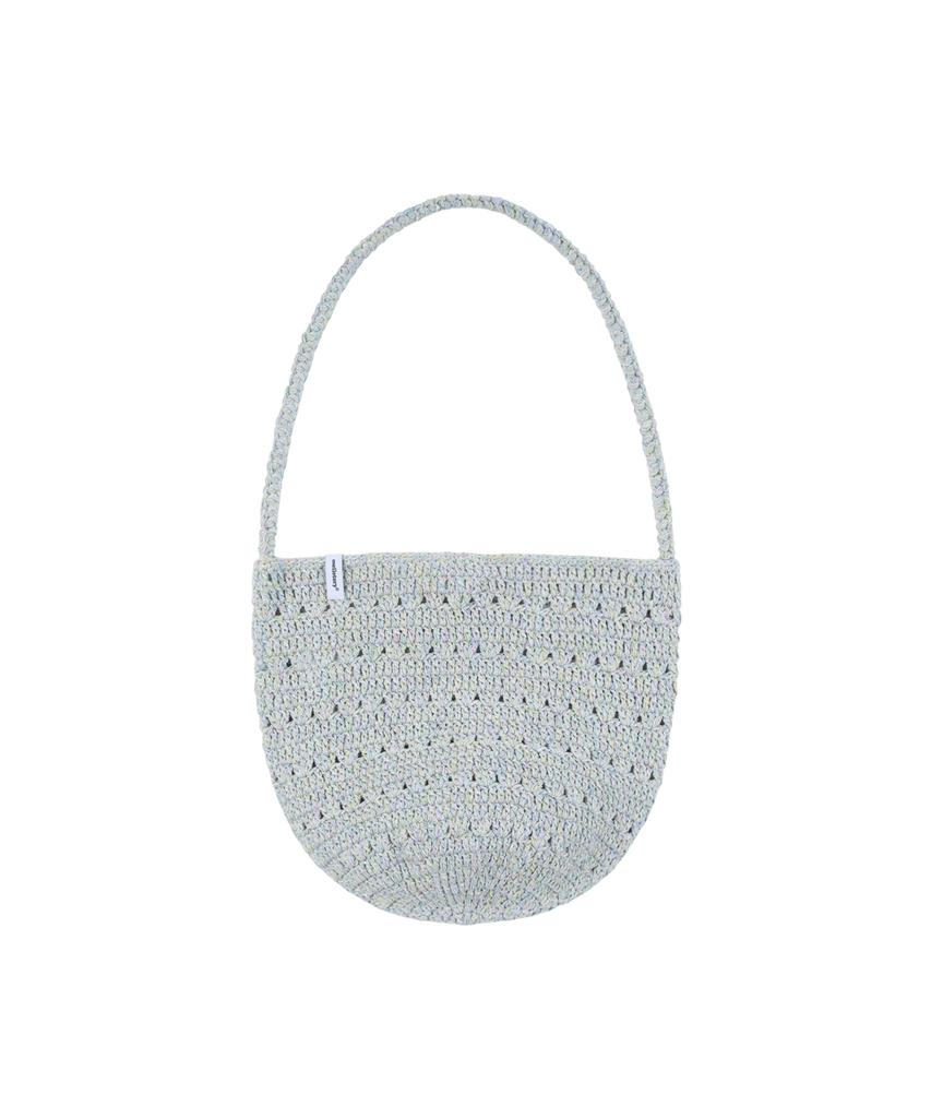 Mellotory Round Crochet Knit Bag (2 Colors)