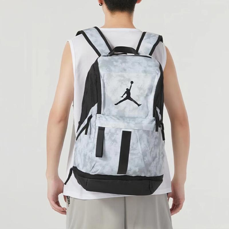 Jordan Polyester Backpack Regular Unisex Wolf Gray Jordan DX3414-012