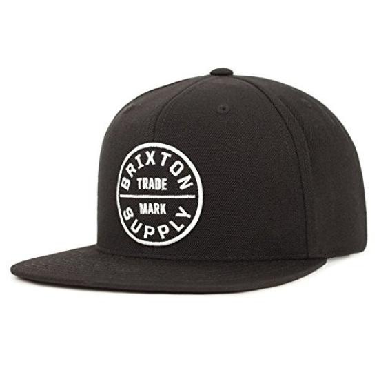 

BRIXTON OATH 3 SNAPBACK CAP BLACK (Brixton) чорний
