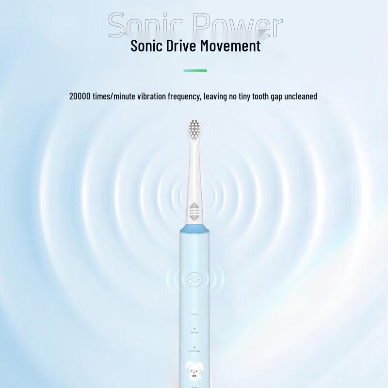 Meegou MX618 Children's Sonic Electric Toothbrush CN plug (adapter included)