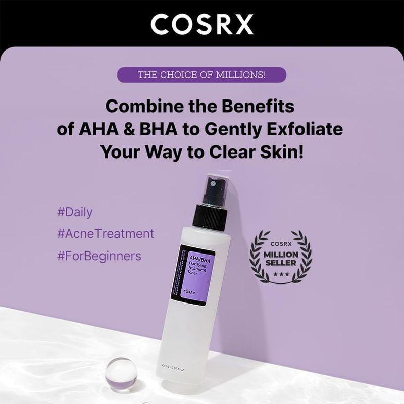 COSRX AHA/BHA Clarifying Treatment Toner