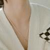 Mini Padlock Silver Necklace 925 Silver Lock Silver Chain Necklace