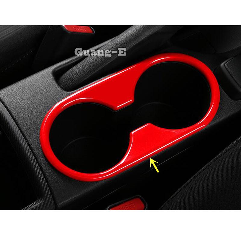 Car Styling Stick Inner Middle Shift Stall Paddles Cup Lamp Trim Frame Armrest For Mazda 2 Mazda2 Demio 2015 2016 2017 2018