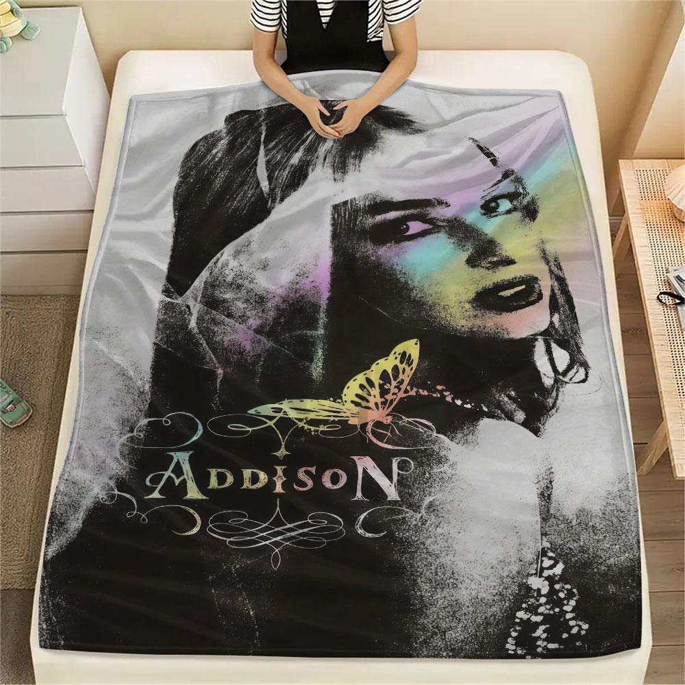 Addison Rae Blanket, High quality Comfortable for All Seasons, Home Decor, Warmth and Comfort