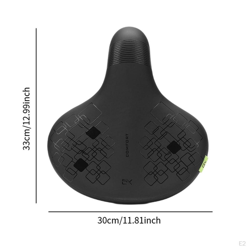 Bike Seat Saddle Replacement,Wide,Breathable, Waterproof for Riding Mountain City Bikes