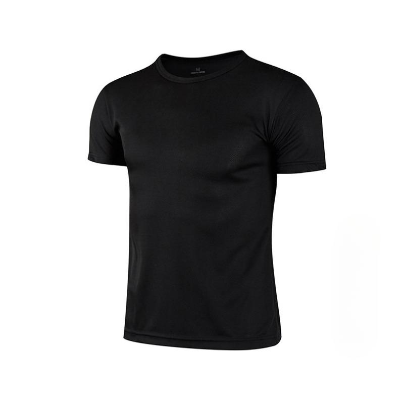 Letní tričko s kulatým výstřihem Quick Dry Clothes Pracovní oblečení Tričko s krátkým rukávem