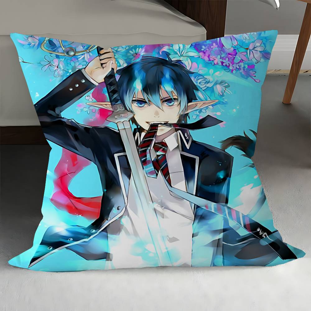 Anime Blue Exorcist Personalized Pillow Cover Kids Bedroom Wild Party Decor Pillowcase Kid Birthday Shower Gift