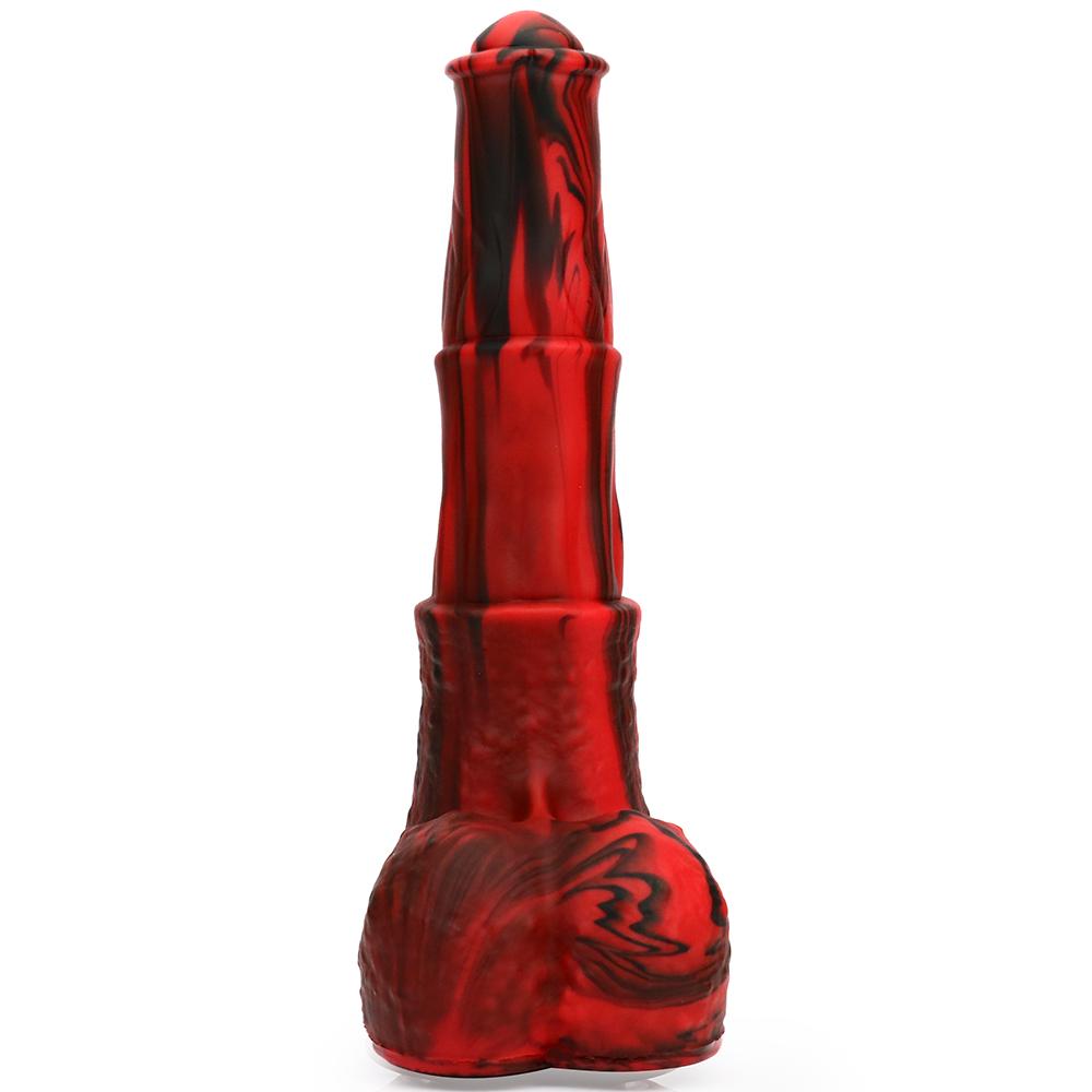 Silicone Horse Dildo With Sucker Fantasy Animal Penis Sex Toy For Women Clit Massage Stimulate Female  Anal Plug