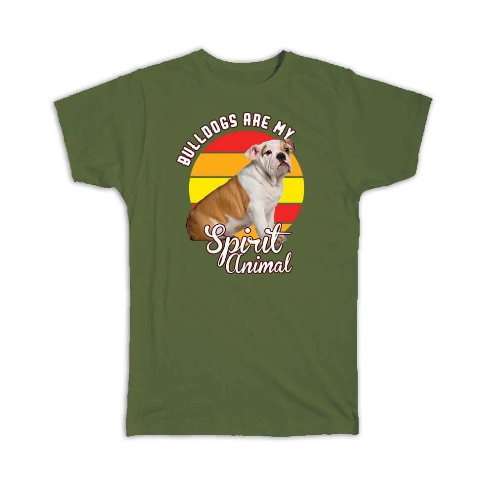 

Gift T-Shirt : For Bulldogs Lover Owner Puppies Dogs Spirit Animal Pets Photo 4XL