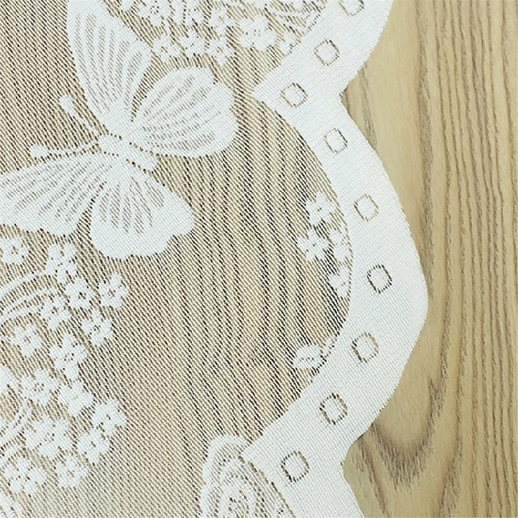 Semi Sheer Laces Window Curtain for Romance in Bedroom Living Room or Dining Space