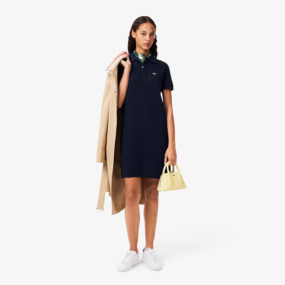Lacoste Women's Classic Short Sleeve Polo Dress EF7767-55G166