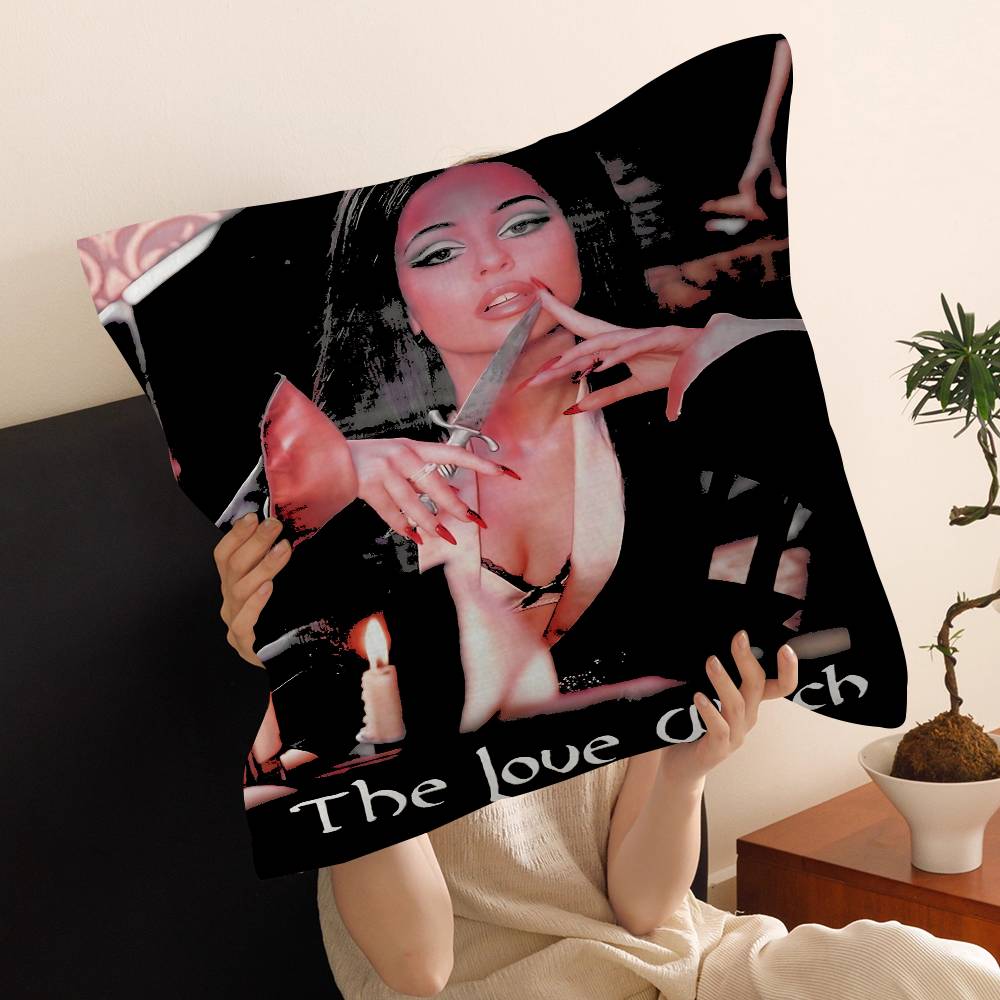 The Love Witch Movie Sticky Cushion Cover Pillowcase Upholstery Sofa Throw Pillow Home Decor Pillowcas