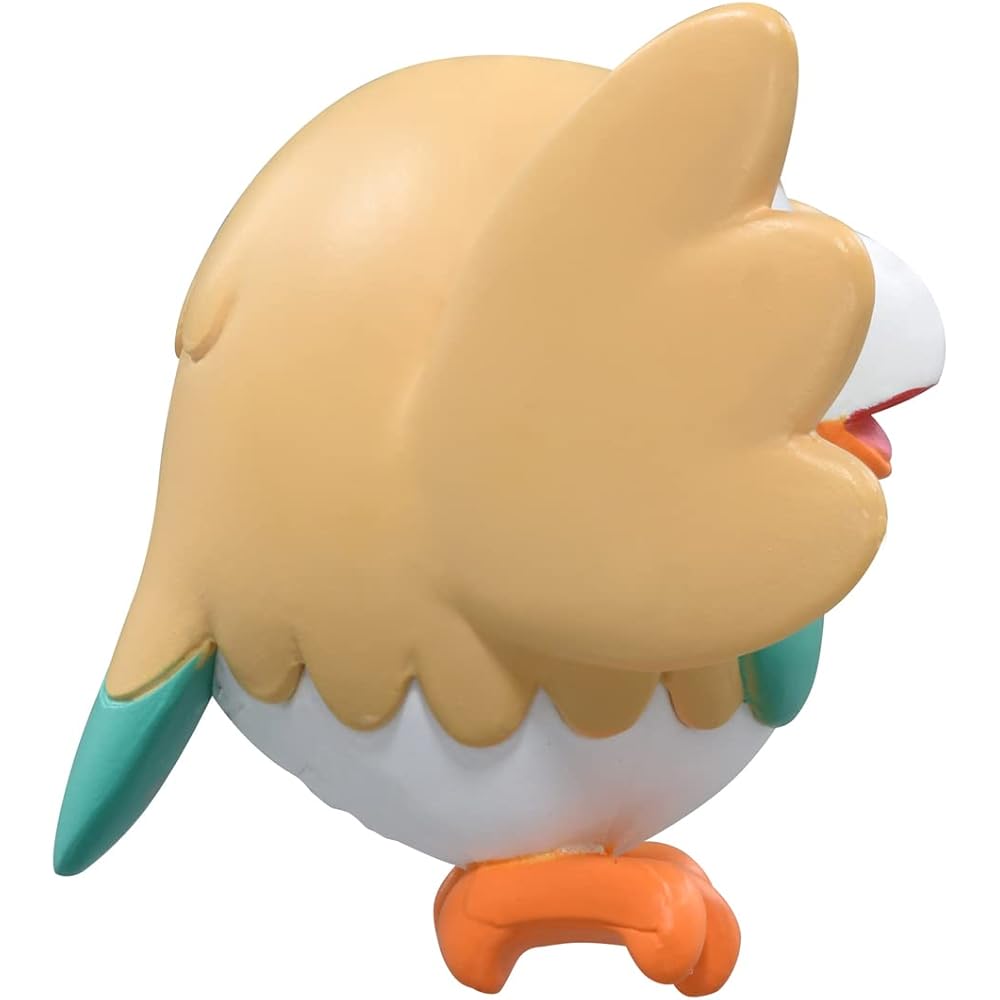 Takara Tomy Pokemon Moncolle MS-24 Rowlet Figure Toy 4 Years and Up Safety Certified