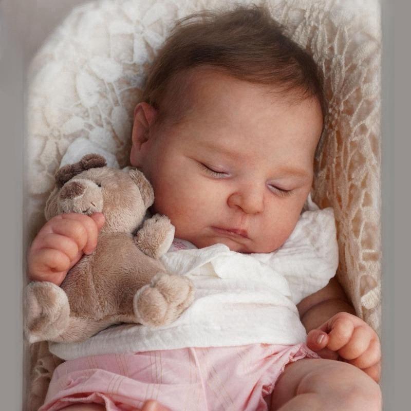 Bébé reborn garçon avec les yeux fermés - Léo – Mon Petit Ange