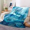 Chinesischer Drache, weicher Plüsch, Sofabett-Überwurf, Cartoon-Motiv, moderner Flanell-Deckenbezug, bedruckt, Bettdecke, Geschenk, Picknick-Decken
