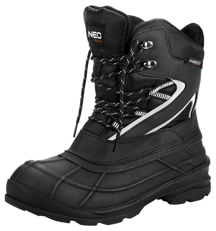 Men'S Snow Boots With Reflectives Size 42 - T N82-139-42