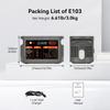Flashfish E103 300W Portable Power Station, 179.2Wh LiFePO4 Battery, Fast AC Recharge