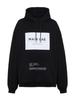 Balmain FW25 Men's Hooded Sweatshirt - Loose Fit, Letter Print