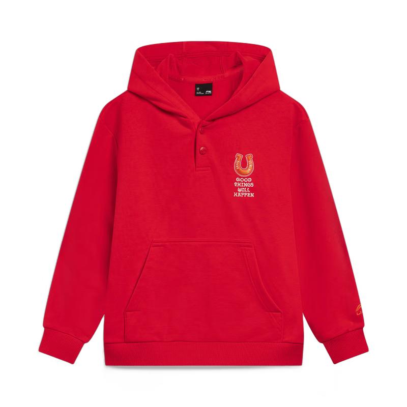 Li-Ning Youth New Year Series Hooded Sweatshirt XL