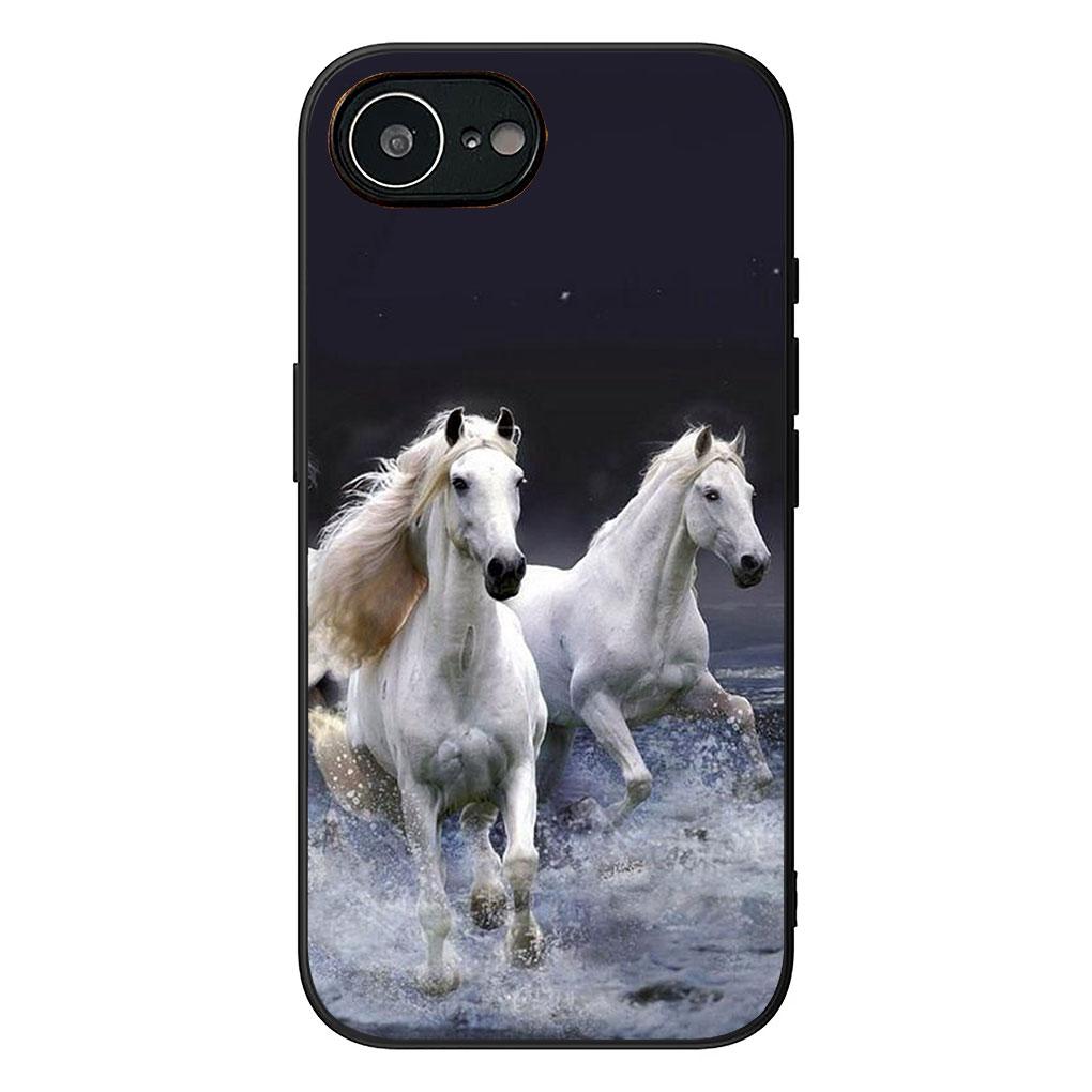 Phone Cover for OPPO A38 A18 A17 A40 A60 A80 A16 A78 A79 A54 A58 A57 4G 5G Casing Flexible Case Running Wild Horse Wallpaper