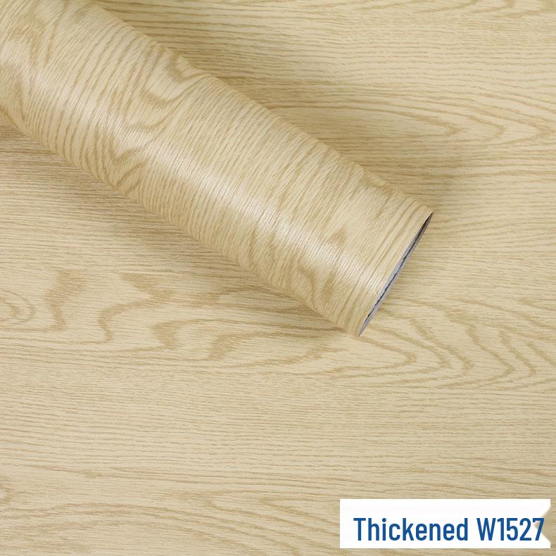 Self-Adhesive Wood Grain Waterproof Wallpaper for Furniture and Cabinet Renovation