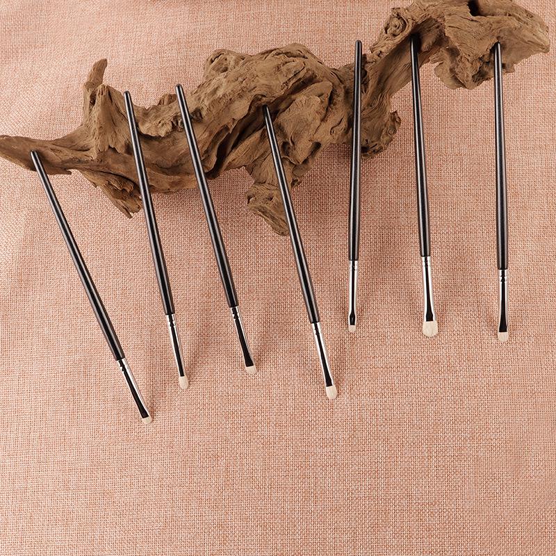 Cangzhou Pony Hair Detail Eye Brush Set - Small Eyeshadow & Under Eye Brushes